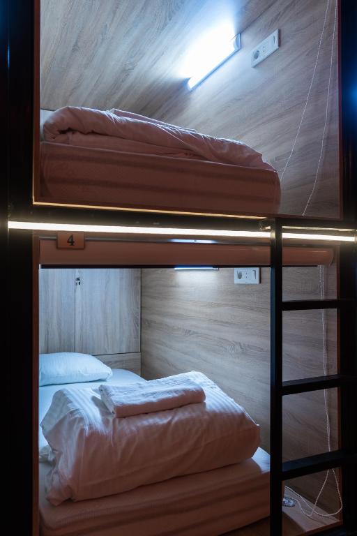 Hostel Inbox客房内的一张或多张床位