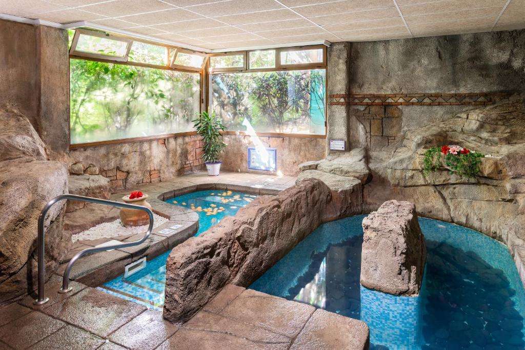 Bazén v ubytování BLUESEA Costa Jardin & Spa nebo v jeho okolí