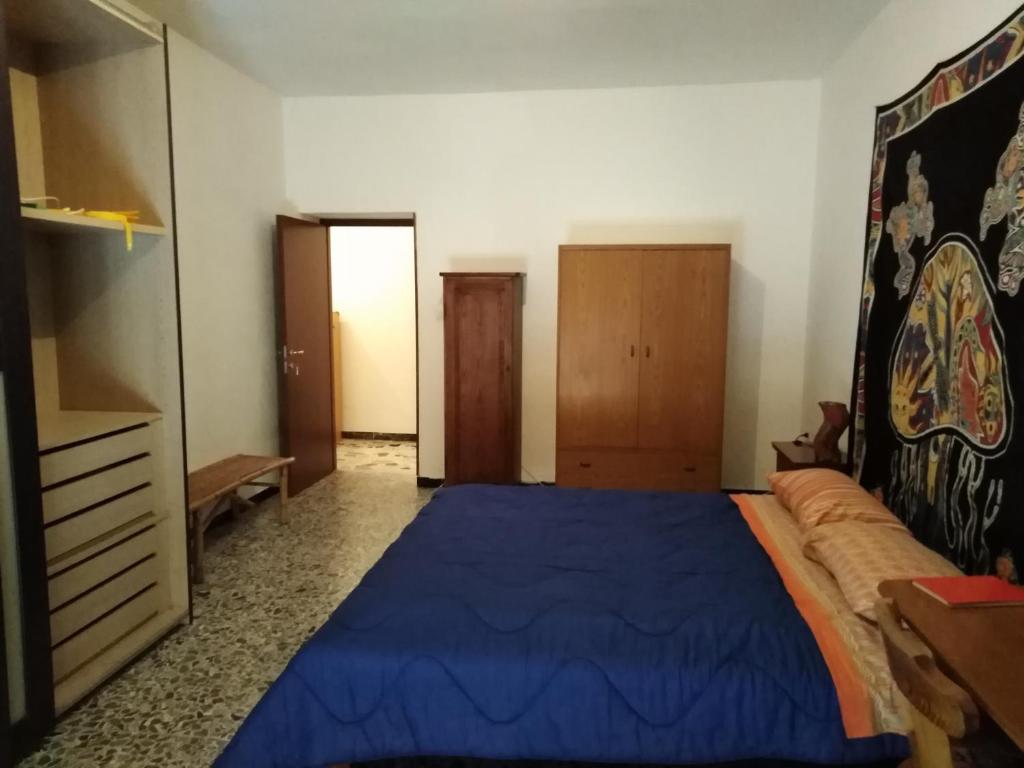 Postel nebo postele na pokoji v ubytování colors house