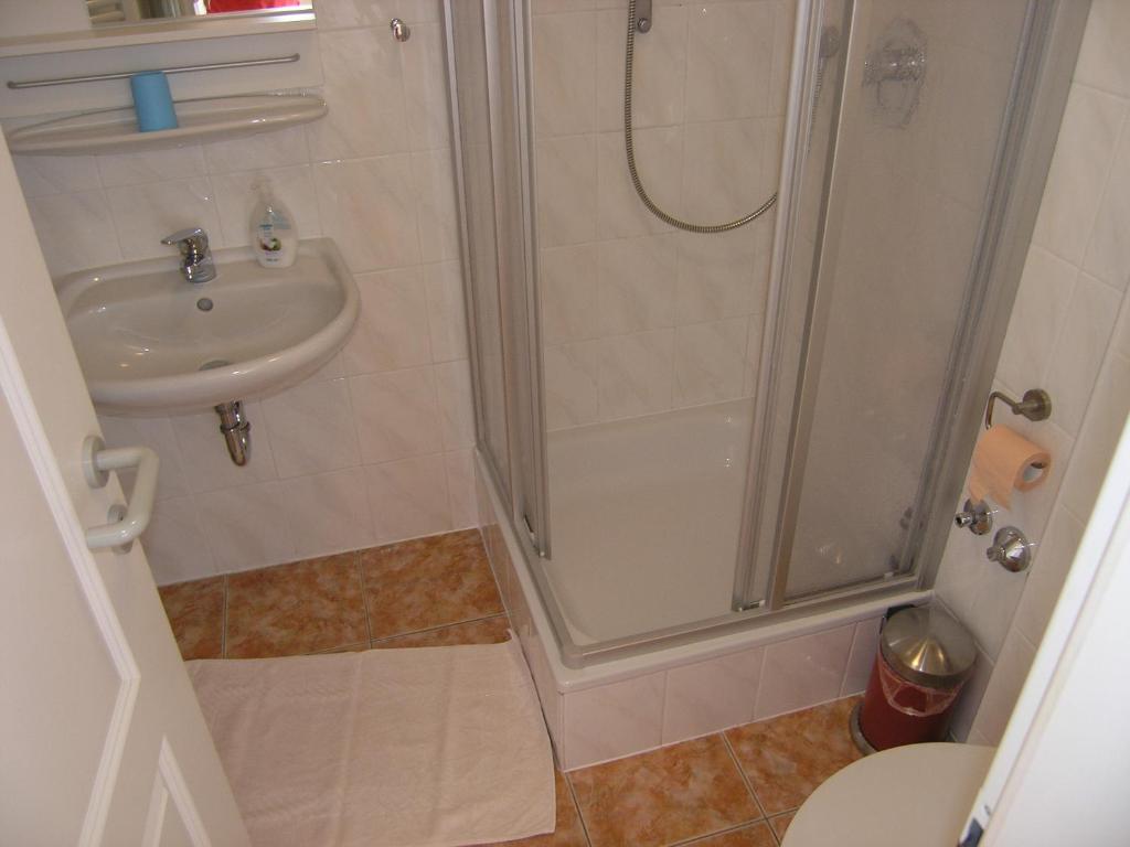 Kúpeľňa v ubytovaní Apartments Kristina