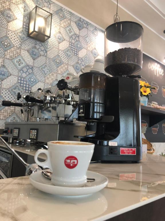 Kuchyň nebo kuchyňský kout v ubytování Hotel Rex Rimini