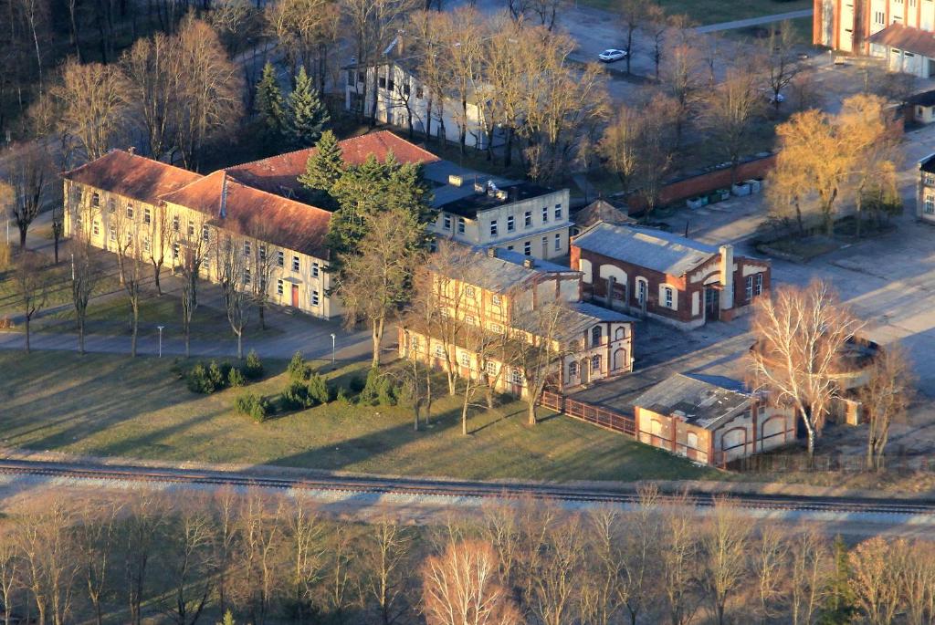 Una vista aérea de Villa Verdaine