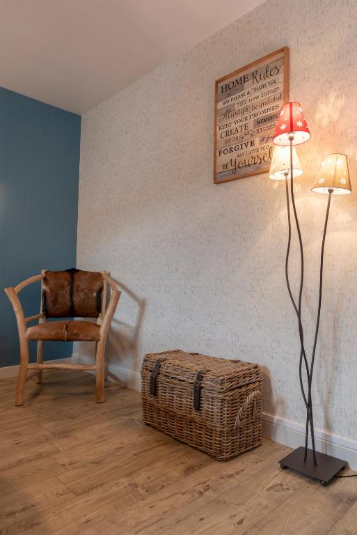Posezení v ubytování Hotel-Restaurant Le Sorgia
