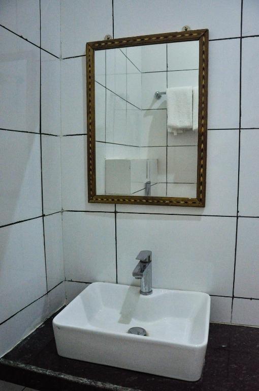 Koupelna v ubytování Hotel Vamdev Fort