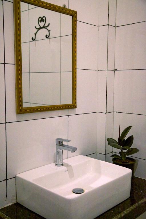 Koupelna v ubytování Hotel Vamdev Fort