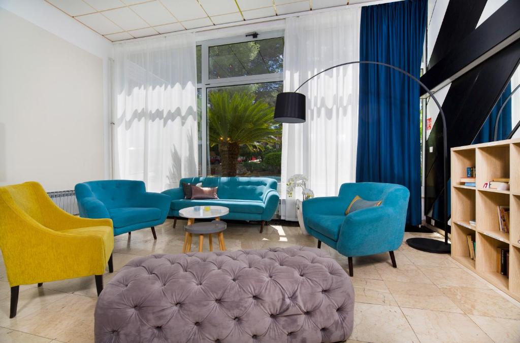 Зона вітальні в Hotel Hvar