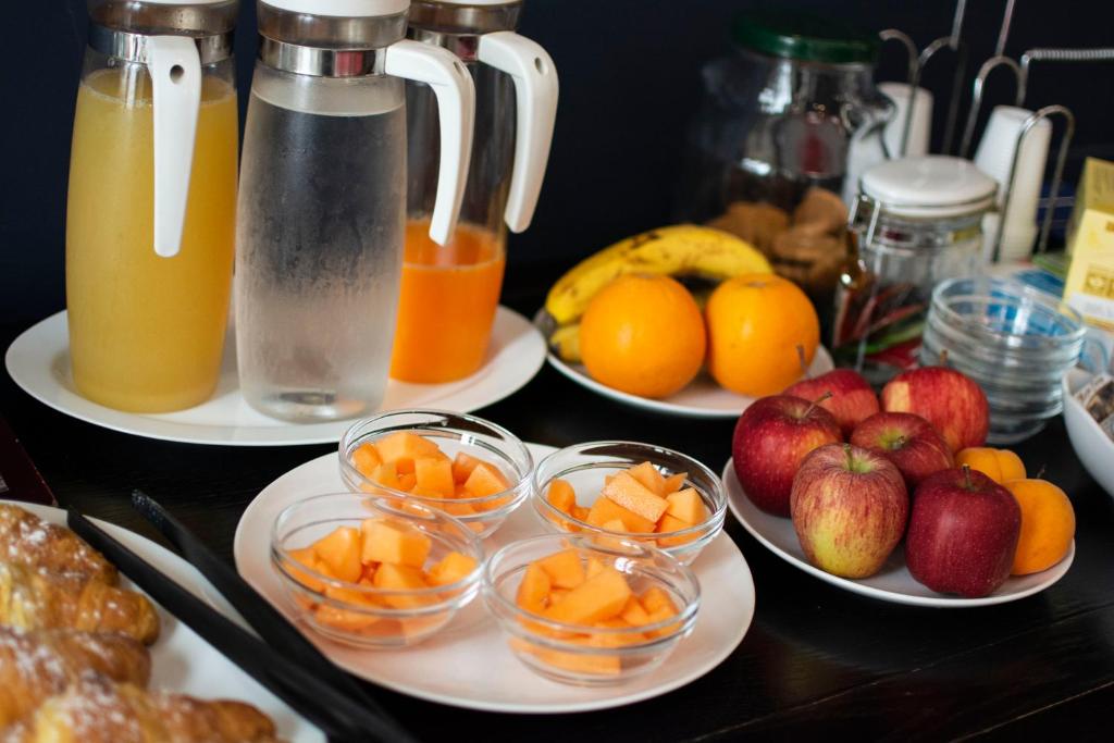 Jedlo v ubytovaní bed & breakfast alebo blízkom okolí