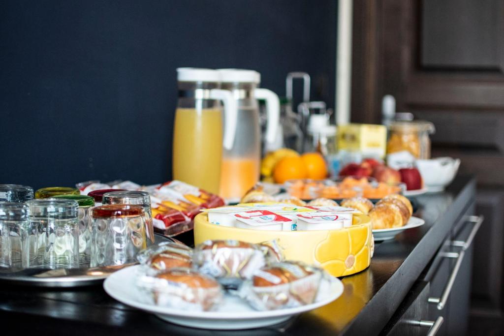 Jedlo v ubytovaní bed & breakfast alebo blízkom okolí