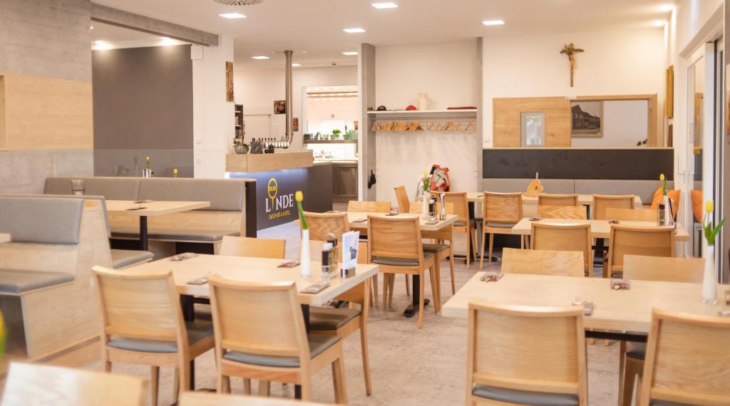 Posezení v ubytování Gasthof Linde - Hotel Blum