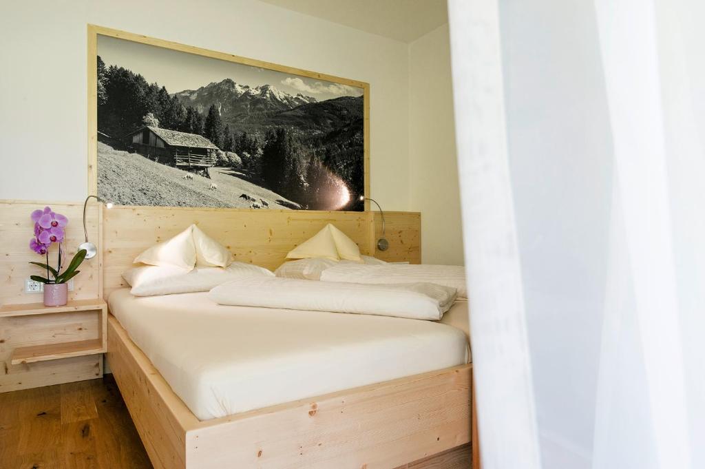 Letto o letti in una camera di Der Paternwirt