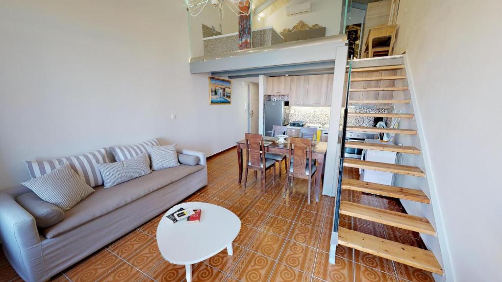 Kuchyňa alebo kuchynka v ubytovaní Porto Enetiko Suites