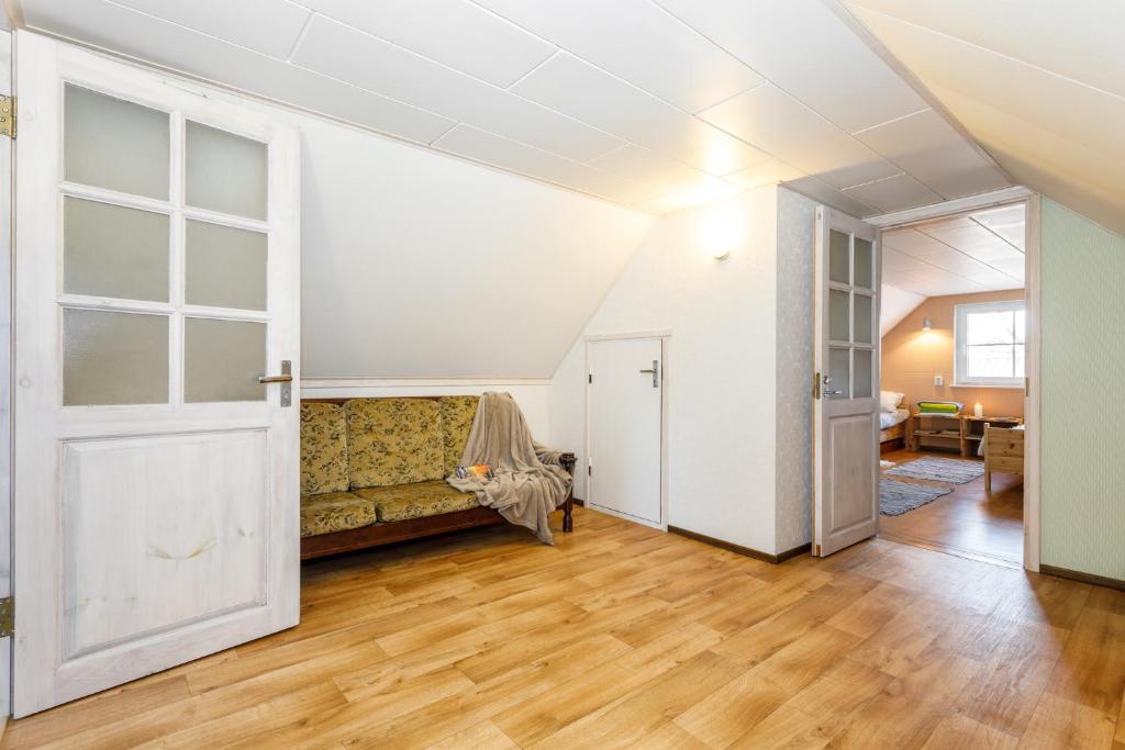 Postel nebo postele na pokoji v ubytování Lapite