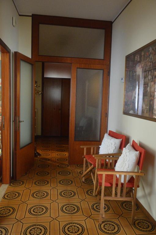 Posezení v ubytování Appartamento in paese