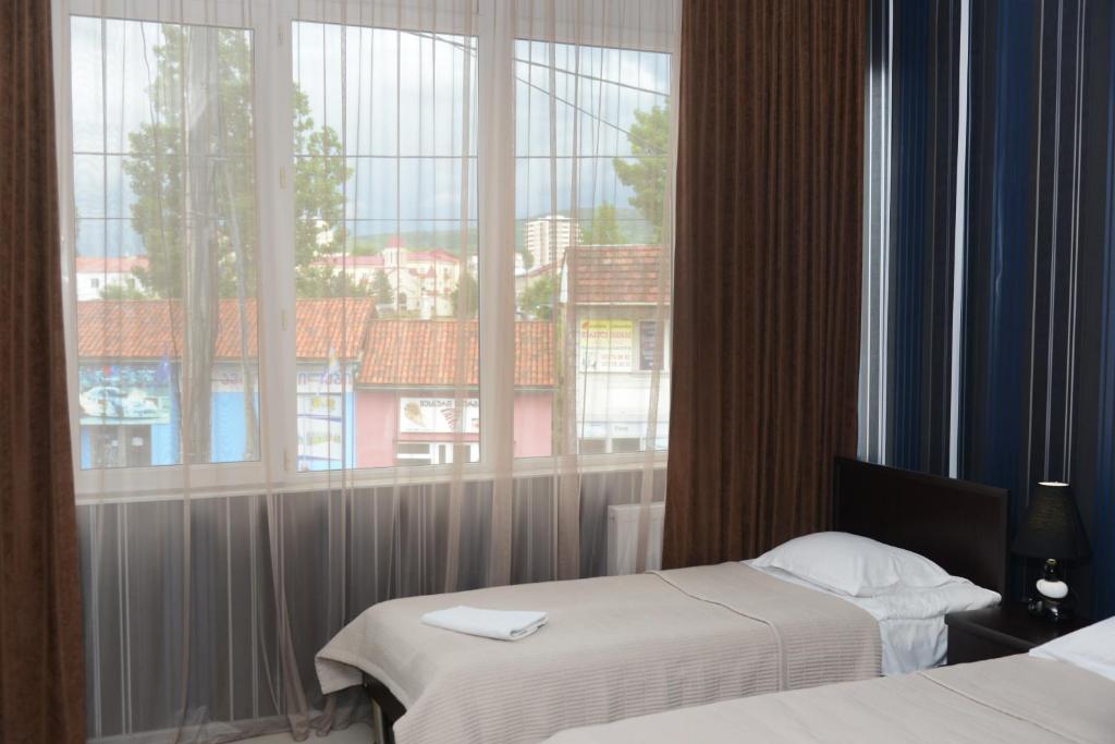 Postel nebo postele na pokoji v ubytování Hotel Like