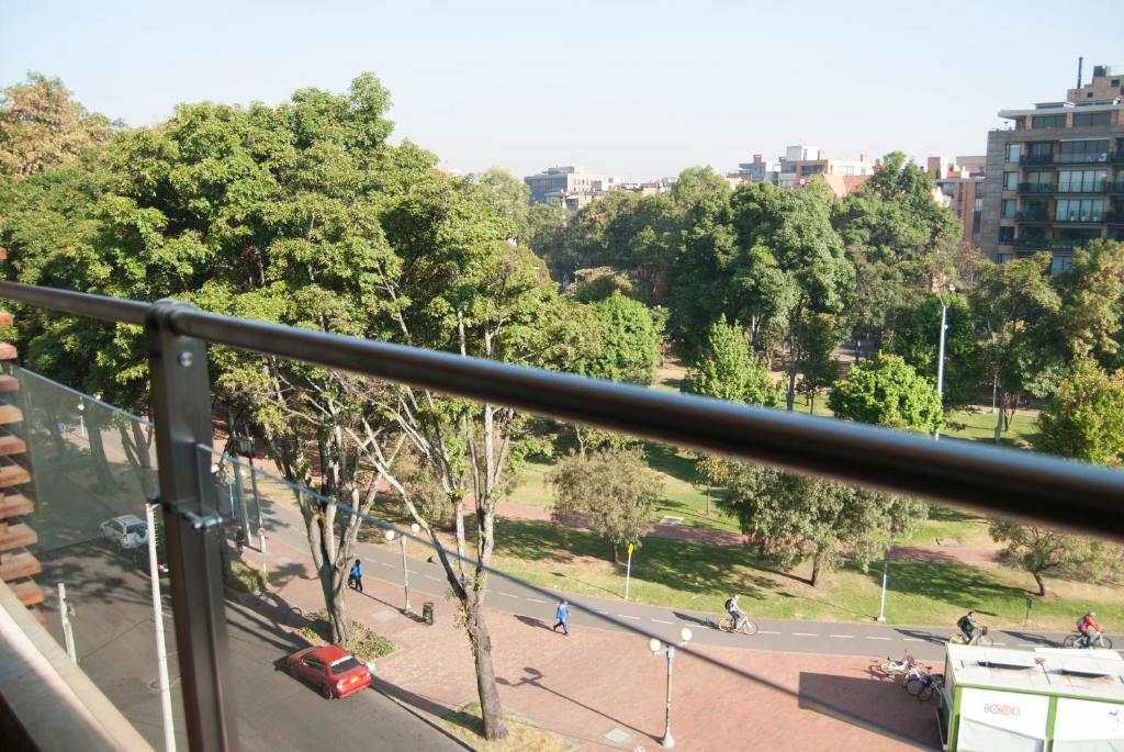 Balkón nebo terasa v ubytování Hotel Jazz Apartments