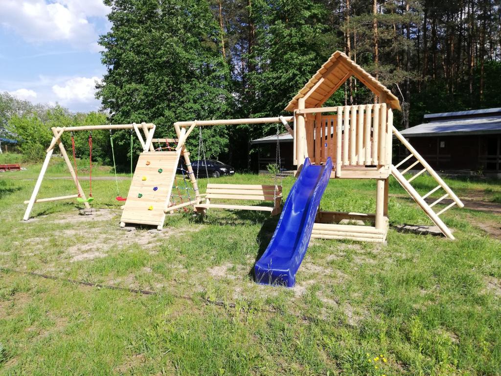 Herní místnost nebo prostor pro děti v ubytování Stacja Wypoczynkowa Augustów