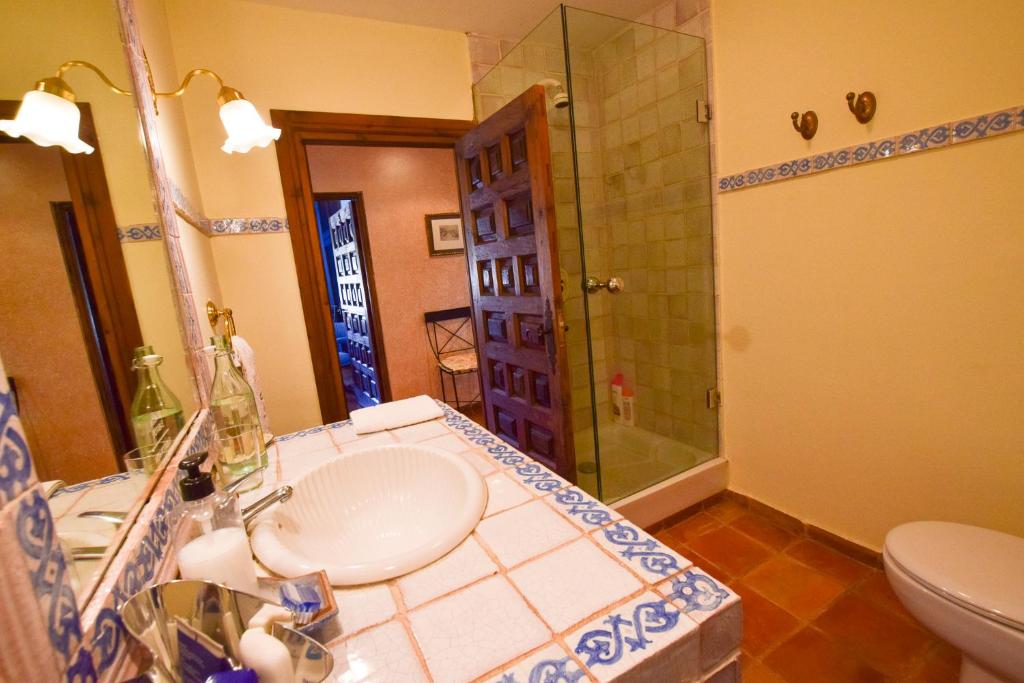 Kúpeľňa v ubytovaní Finca el Consul