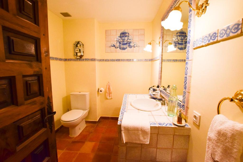 Kúpeľňa v ubytovaní Finca el Consul