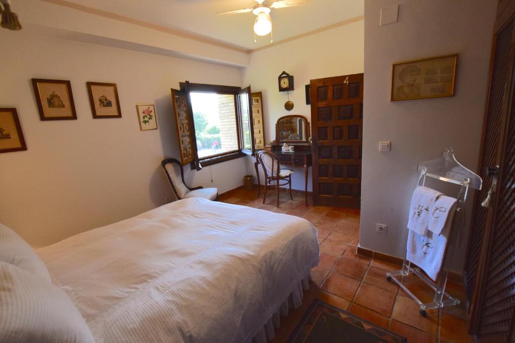 Posteľ alebo postele v izbe v ubytovaní Finca el Consul