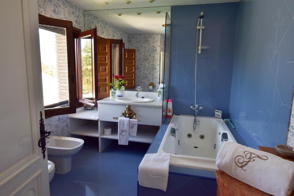 Kúpeľňa v ubytovaní Finca el Consul