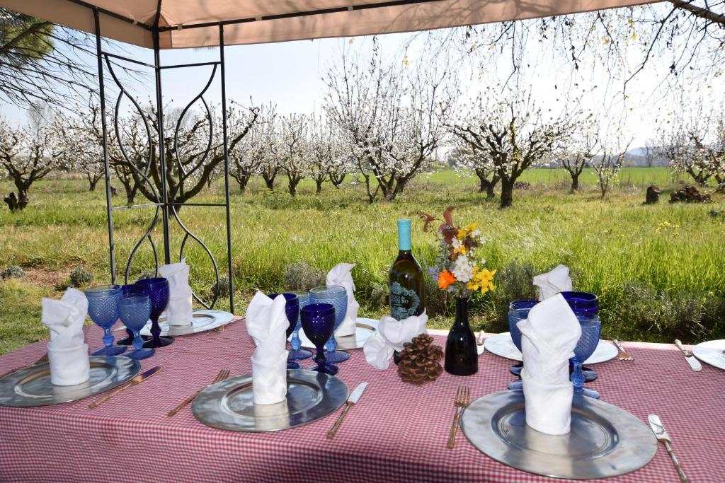Vonkajšia záhrada v ubytovaní Finca el Consul