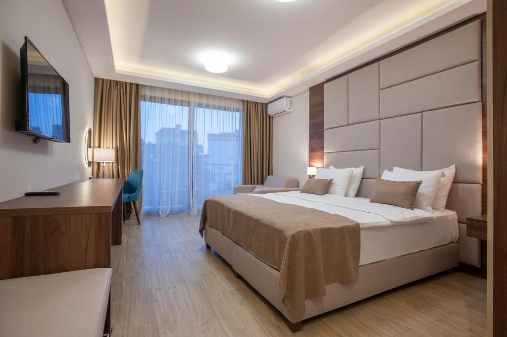Postel nebo postele na pokoji v ubytování Hotel Twelve by Aycon