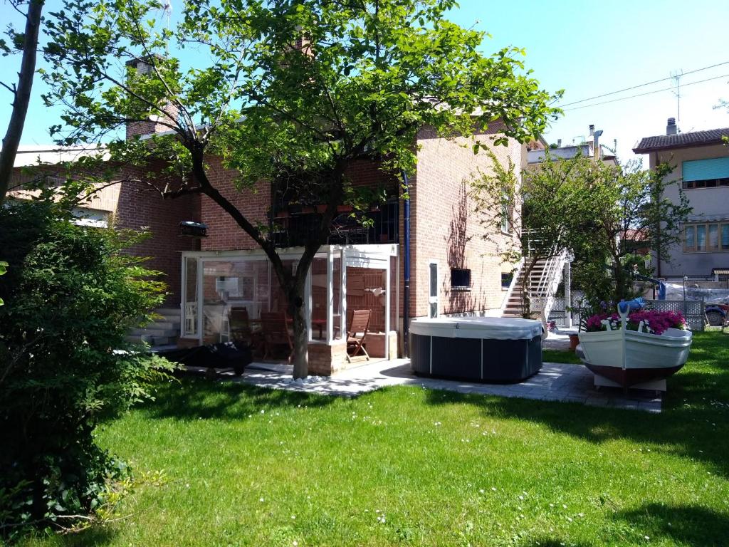 Vonkajšia záhrada v ubytovaní B&B and Sail