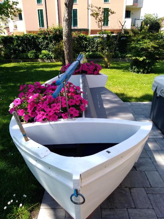 Vonkajšia záhrada v ubytovaní B&B and Sail