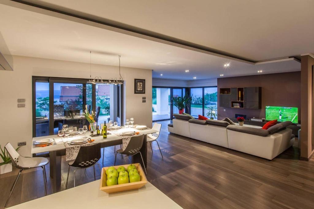 Posezení v ubytování Villa Rina - luxury holiday home