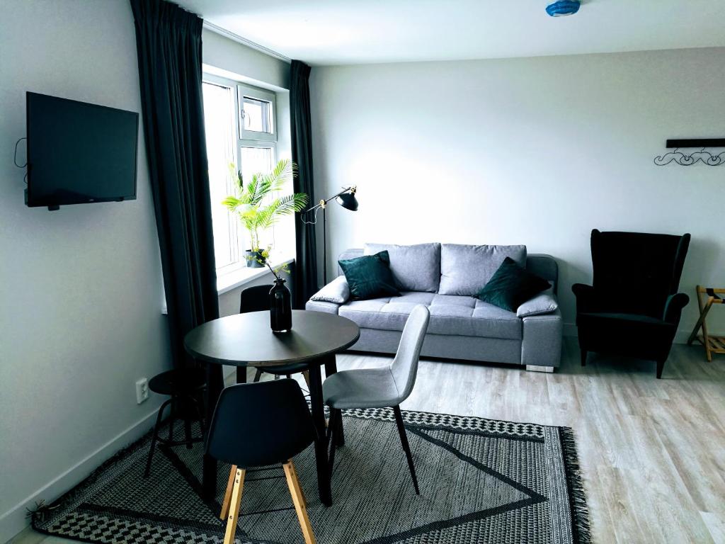 Posezení v ubytování Marina Strand Appartement Lemmer