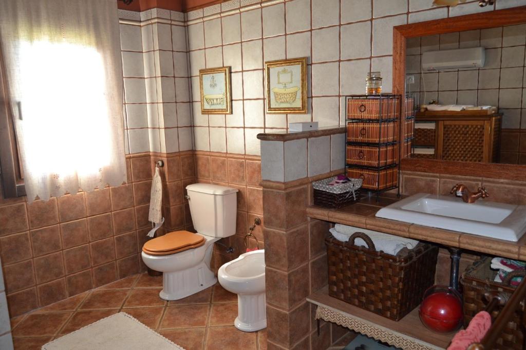 Koupelna v ubytování VILLA LAURA