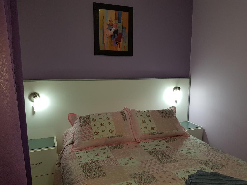 Postel nebo postele na pokoji v ubytování Complejo Mi Sueño