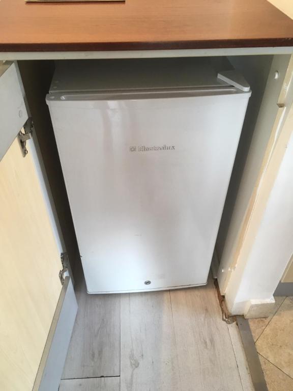 Kuchyň nebo kuchyňský kout v ubytování Suites Parque Real