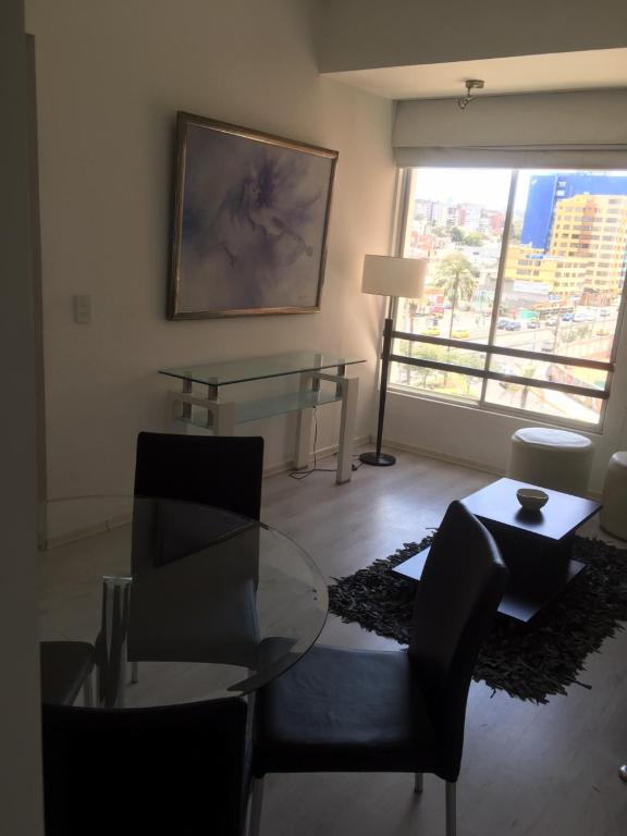 Posezení v ubytování Suites Parque Real