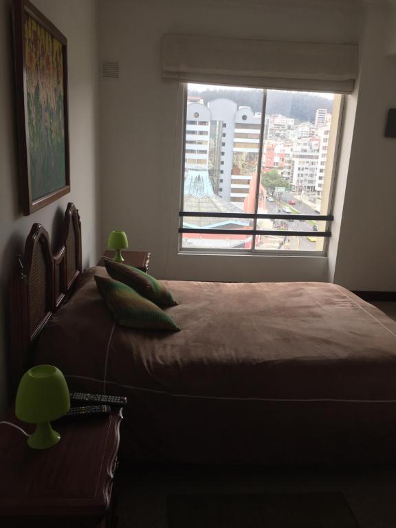 Postel nebo postele na pokoji v ubytování Suites Parque Real