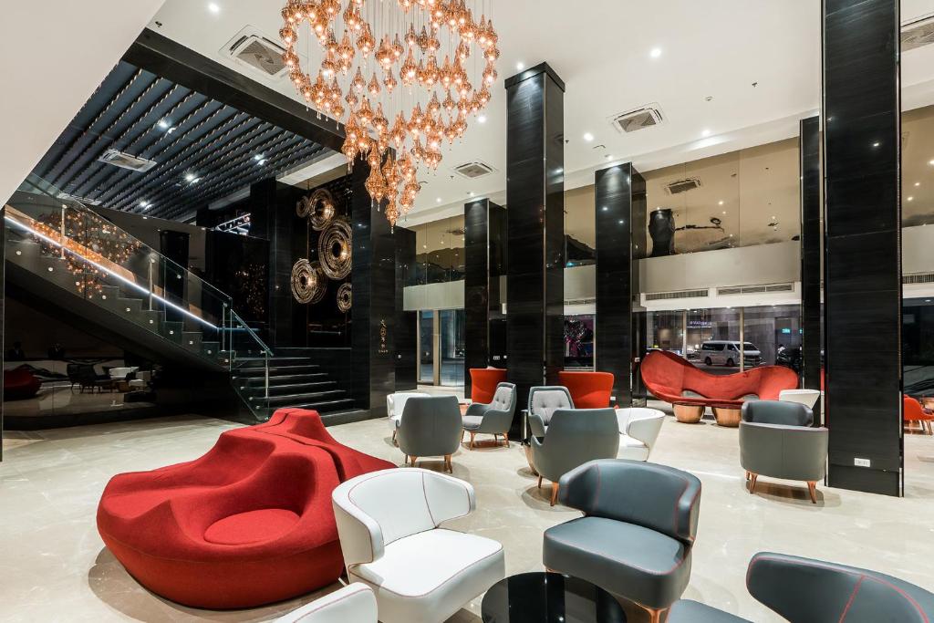 Posezení v ubytování Hotel JAL City Bangkok