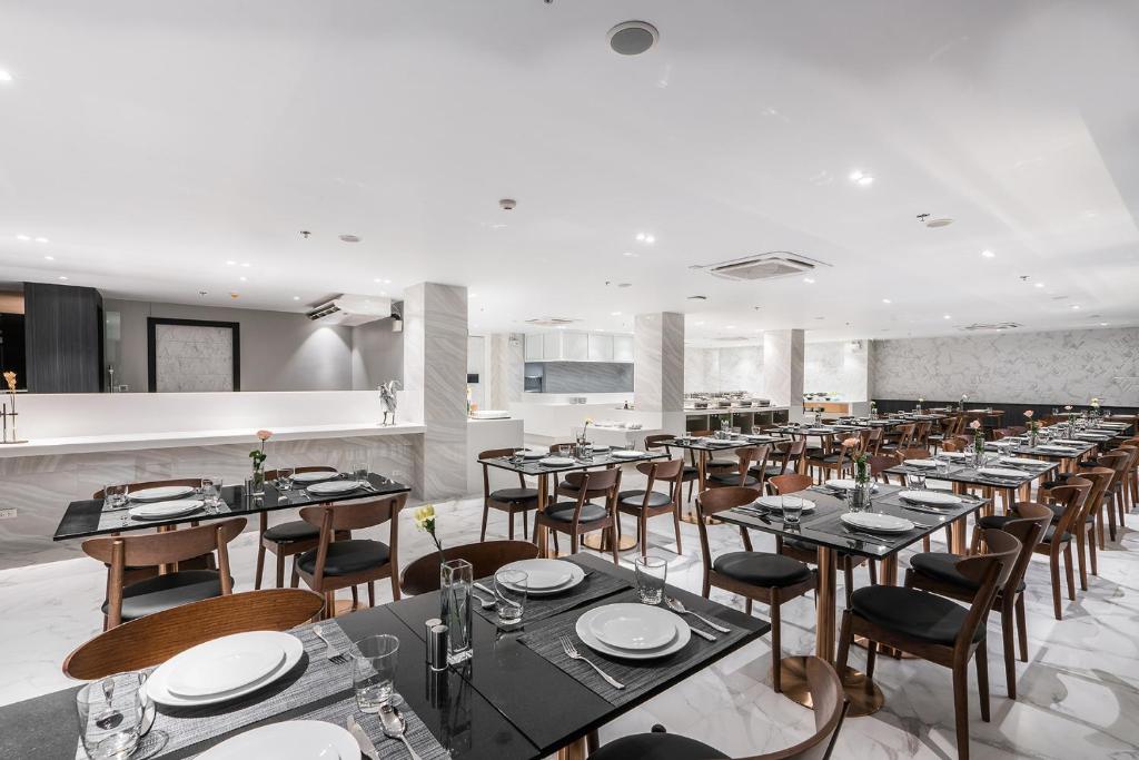 Restaurace v ubytování Hotel JAL City Bangkok