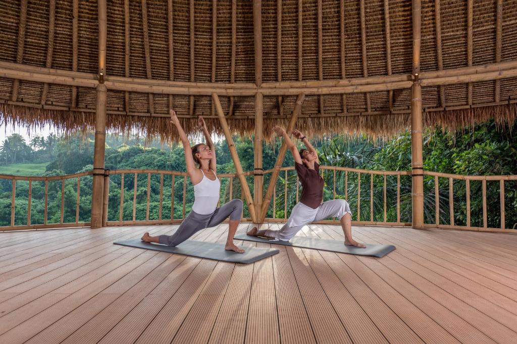 Balkón nebo terasa v ubytování tanadewa Resort Ubud Bali by Cross Collection