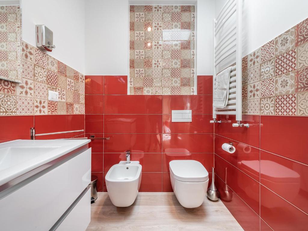 A bathroom at Le residenze di Carlà - Stampace