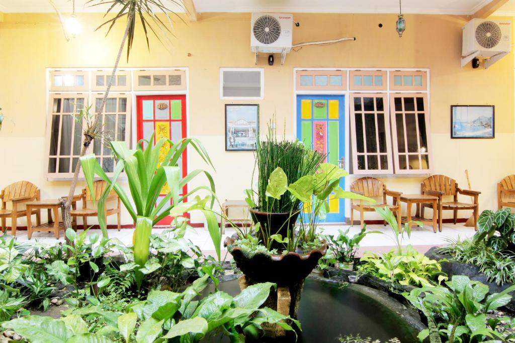 Zahrada ubytování Monica Hotel Yogyakarta