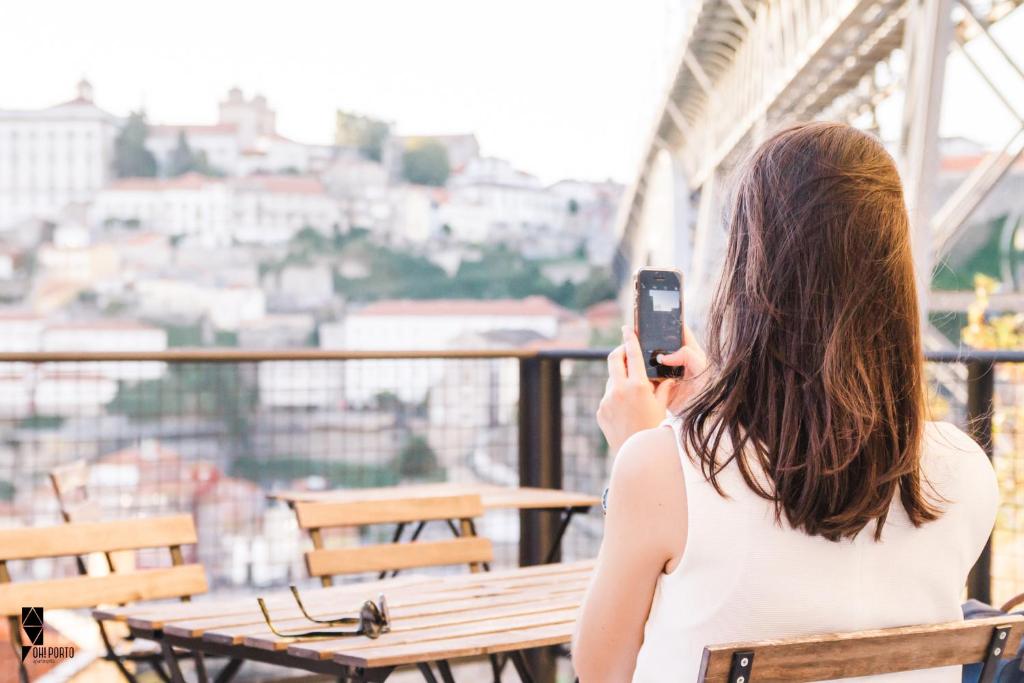 Balkón nebo terasa v ubytování Oh! Porto Apartments