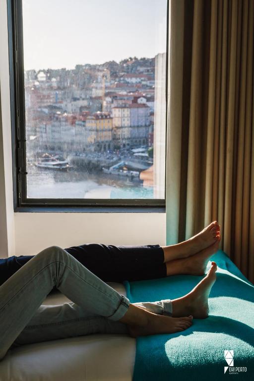 Posezení v ubytování Oh! Porto Apartments