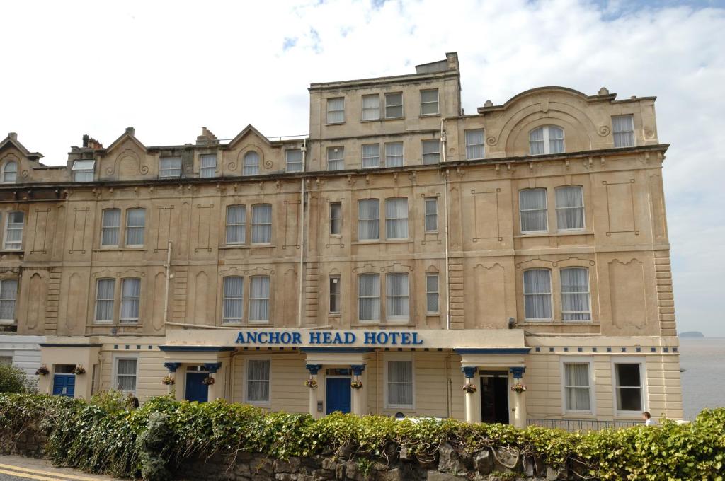 an exterior view of the american head hotel at Anchor Head Hotel in Weston-super-Mare