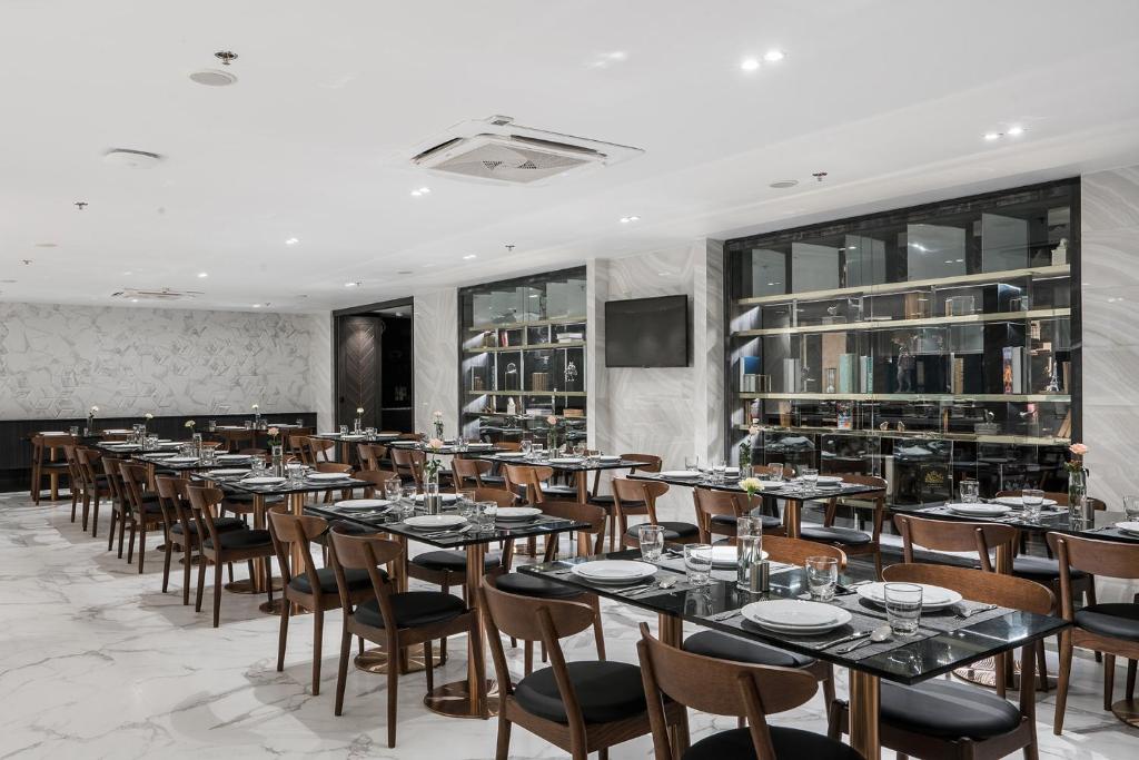 Restaurace v ubytování Hotel JAL City Bangkok