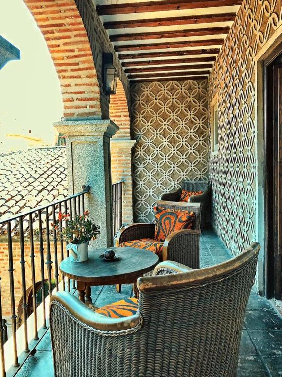 Posezení v ubytování Hotel Hacienda del Cardenal