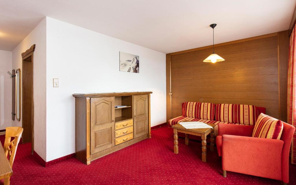 Część wypoczynkowa w obiekcie Appartements Zirmhof