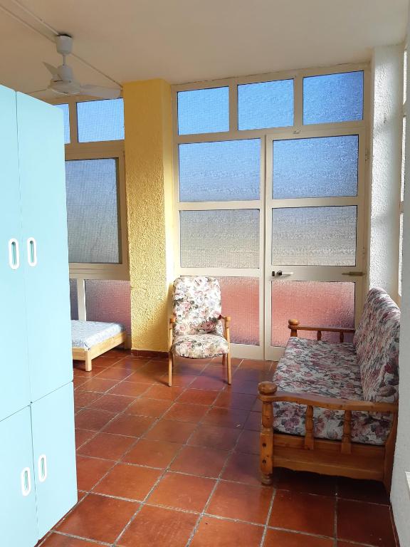 Posezení v ubytování Casa Ananda
