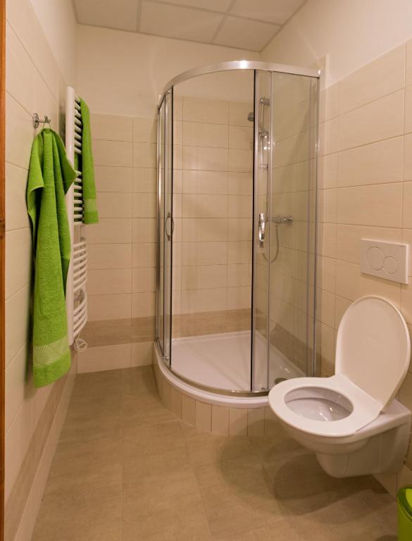 Koupelna v ubytování Apartmány Šetkova vila
