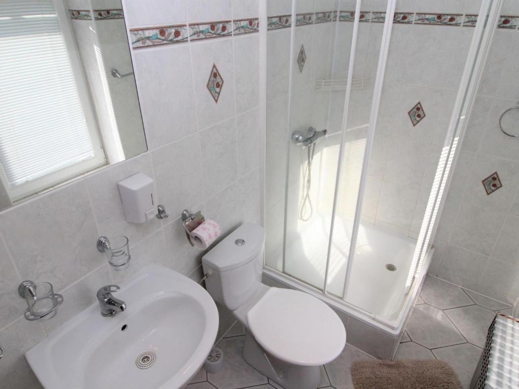 Koupelna v ubytování Holiday Home Sezímky by Interhome