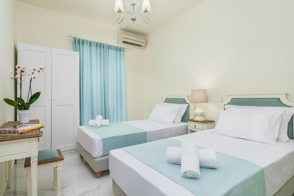 Llit o llits en una habitació de Ianthe Home